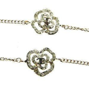 CHANEL Necklace Silver Women Authentic secondhand